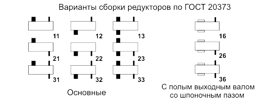 Редукторы серии 7Ц3